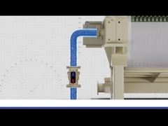 Filtre-presse à plaques circulaires résistant aux acides et aux alcalis, spécialement conçu pour les eaux usées du lavage du charbon