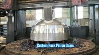 Engrenages à crémaillère et pignon personnalisés de haute précision