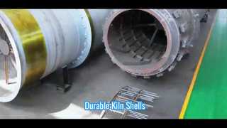 Coquilles de four rotatif, pièces durables et fiables