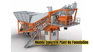 Centrale de mélange forcé mobile JS