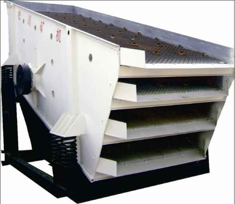 Mineral Processing Vibrating Screen Machine Maximum Feed Size 400mm