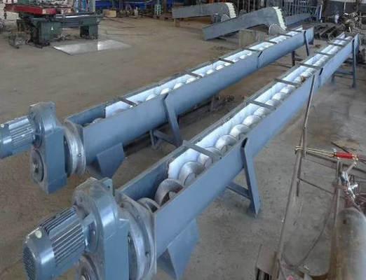Screw Conveyors Are Used In The Chemical Mining Grain And Food Industries