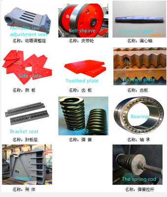 Jaw Crusher Accessories Castings And Forgings Jaw Crusher Side Jaw Plate