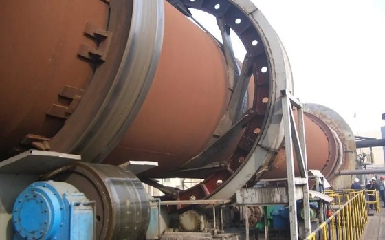 Metallurgy Machine Active Lime Rotary Kiln For Heavy Industry