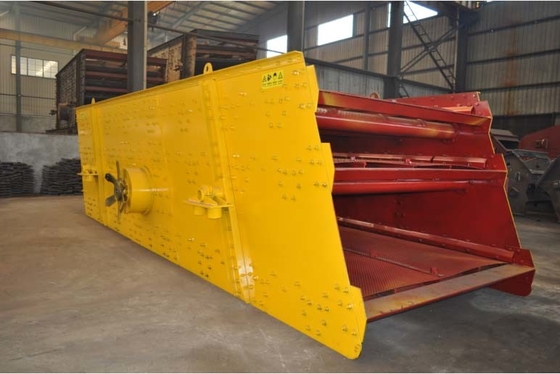 Mineral Processing Vibrating Screen Machine Maximum Feed Size 400mm