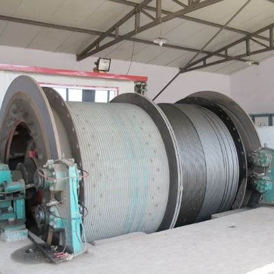Easy To Maintain Horizontal Hoist Single Rope Winding Mine Hoist