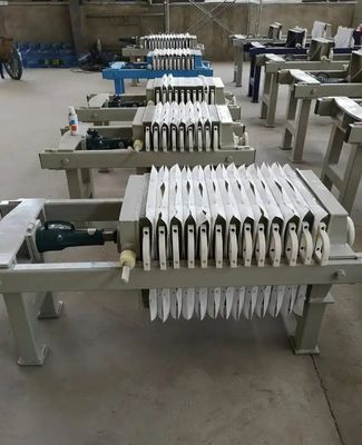Automatic Hydraulic Plate And Frame Filter Press For Chemical Dehydration