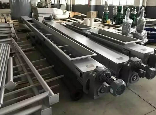 High Efficiency Stable Horizontal Or Inclined Screw Conveyor