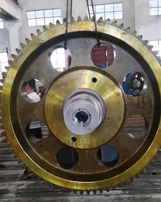 Rotary Kiln / Cooler Casting 20Mode Mill Pinion Gears And Girth Gear