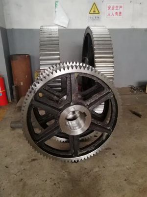 Customized Alloy Steel Forging Pinion Gear Match With Ring Gear