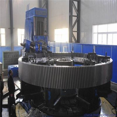 Heavy Duty Cement Plant Dryer 40CrMo Rotating Gear Ring And Spur Gear Manufacturer