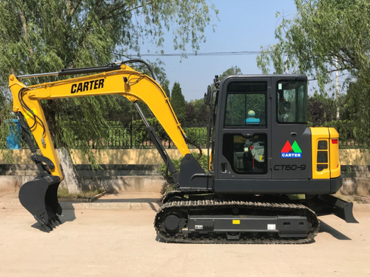 Excavatrice hydraulique résistante de chenille de matériel de la construction CT60-9