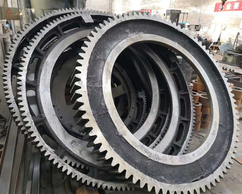 10Module à 70Module grand broyeur à Ring Gear For Rotary Kiln et à boulets