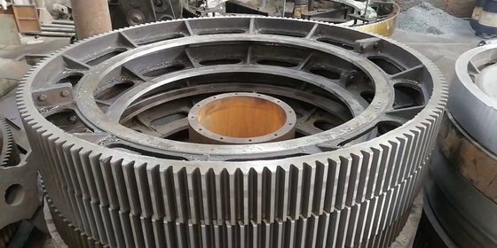 Pignon de moulin de la dureté 220~240HB grand Ring Gear For Mining Machine
