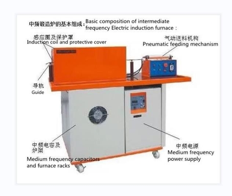 Machine de métallurgie de four électrique d'induction de 100 kilowatts pour l'équipement minier