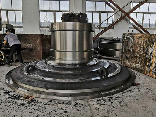 Moulages et pièces forgées ZG270—500 de couverture d'extrémité de broyeur à boulets d'acier de fonte