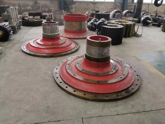 Moulages et pièces forgées Bouchon d'extrémité de broyeur à boulets ZG270—500 Acier moulé