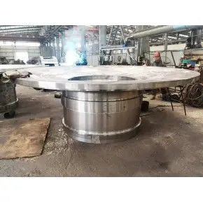 Moulages et pièces forgées de couvercle d'extrémité de broyeur à boulets ZG270—500 Acier moulé