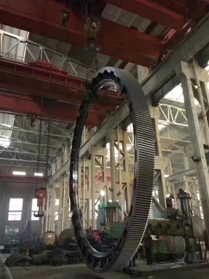 Grand fonctionnement de pignon de moulin de Ring Mill Girth Gear And de vitesse de périmètre de four bon