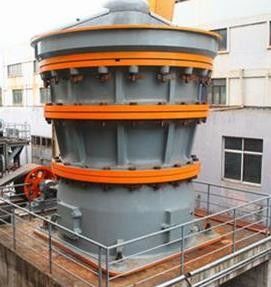 Machine giratoire de broyeur de pierres de capacité élevée pour le concassage de granit