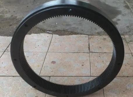 Grand diamètre Ring Gear Mill Girth Gear de dent avec la dureté 220~240