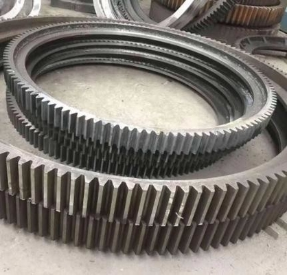 Four rotatoire et vitesse personnalisables Ring Gear Pinion Gear de périmètre de moulin