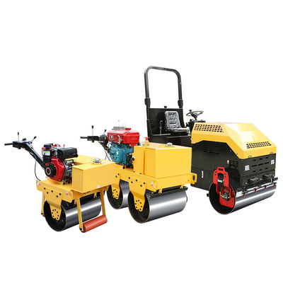 Machines de construction résistantes Mini Hand Road Roller Compactor