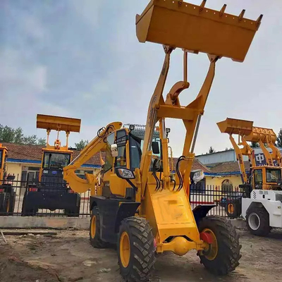Le fonctionnement global pèsent le chargeur de la pelle rétro 6600Kg pour la construction résistante