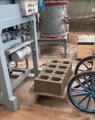 Petite machine de brique appropriée aux scories rouges en aluminium de gravier de sable de scories