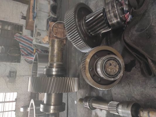 Support et pignon adaptés aux besoins du client de grande précision d'angle de pression pour l'outillage industriel