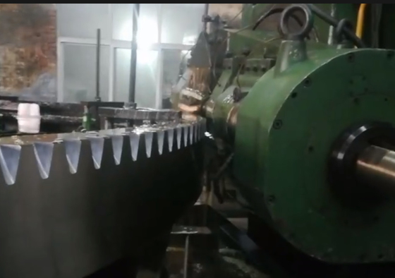 Moulin à billes à engrenages en acier forgé 120 Mt Max 100-16000 mm Pour les industries
