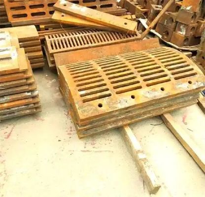 Pièces détachées de machines pour la fracturation de l'acier à haute teneur en manganèse