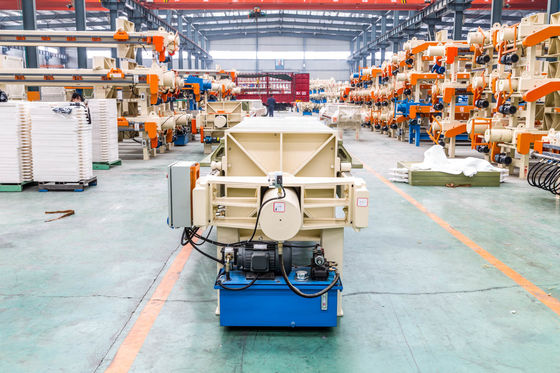 870 Type Filtre-presse à membrane pour le traitement des boues de lavage du sable