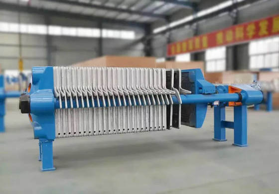 Matériau haute température Filtre-presse en fonte à pression de filtration élevée