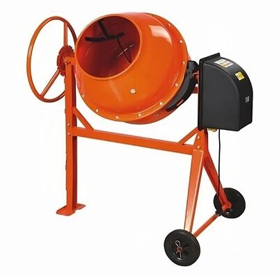Mélangeur à tambour vertical durable d'équipements d'usine de ciment avec la roue d'inclinaison manuelle et le moteur à haut rendement pour le mélange de matériaux