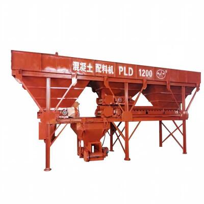 Équipement de cimenterie PLD Machine de battage de béton Multihopper Équipement de battage d'agrégat