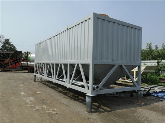Équipements de cimenterie Machines minières Réservoir à ciment horizontal, Silo à ciment horizontal de type conteneur