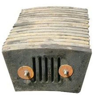 Hauts doublure de broyeur à boulets du manganèse ZGMn13 et revêtements en acier du moulin mn18cr2 avec de haute qualité et la longue durée