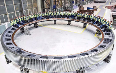 Le moulin de charbon éclaboussent/les usines de Ring Gear forgés par lubrification obligatoire et de vitesse de périmètre de mil de boule