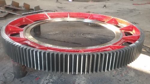 10 vitesse de périmètre de moulin du module 16000mm pour le prix usine de four rotatoire et de vitesse de périmètre de moulin