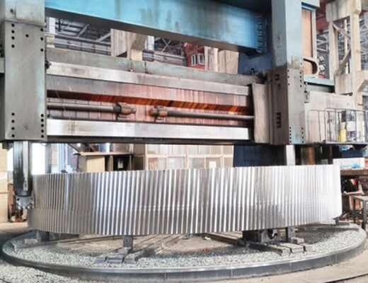 fonte nodulaire Ring Rotary Kiln Girth Gear de 16000mm et prix usine de pignon droit