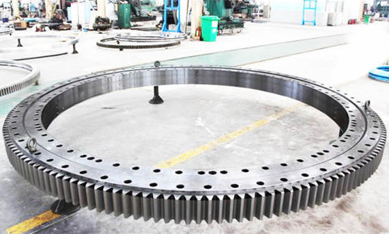 Grue externe intérieure non standard de vitesse pivotant Ring Bearing et soutenant le prix usine