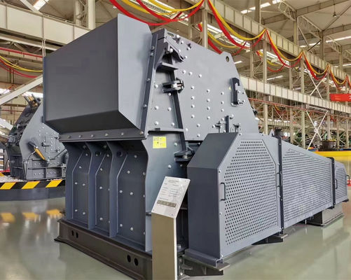 Machine mobile de concasseur de pierres à percussion 550TPH de dolomite de quartz