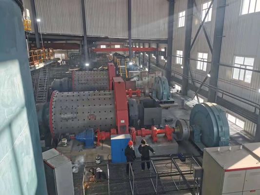 Moulin de meulage de minerai du cylindre 500tph de grande capacité pour les minerais secs-et-humides