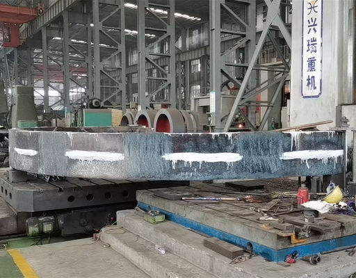 Pièce forgéee adaptée aux besoins du client et grand module de moulage de la vitesse 70 de périmètre de four à 16000mm