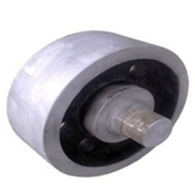 Axe de rouleau de roue de soutien de moulin de boule de commande de soutien de four à pièce forgéee d'acier de bâti grand