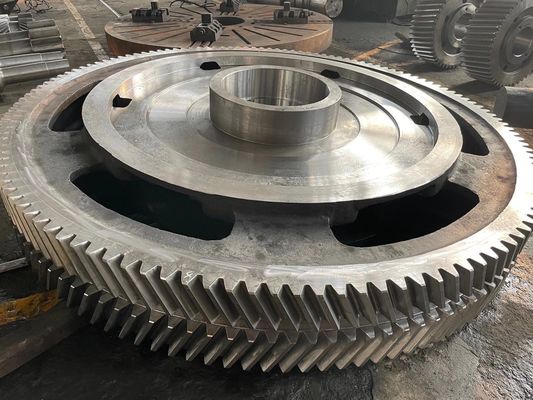 Diamètre hélicoïdal en acier de usinage 16000mm de pignon de vitesse d'entraînement de précision et de dent