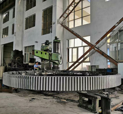 Vitesse de périmètre de broyeur à boulets de la d'une seule pièce 120MT dans la production de broyeur et de four rotatoire